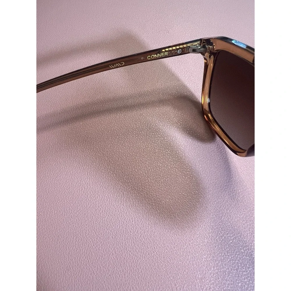 WearMe Pro WMP CONNER Square Polarized Sunglasses, Brown/Brown 53-20-148‎